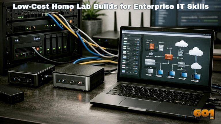 Low-Cost Home Lab Builds for Enterprise IT Skills